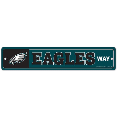 Philadelphia Eagles 4" x 19" Street Sign