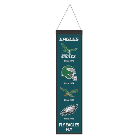 Philadelphia Eagles 8" x 32" Evolution Wool Banner