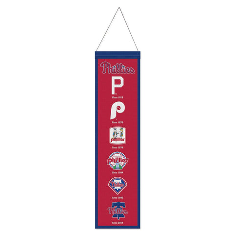 Philadelphia Phillies 8" x 32" Evolution Wool Banner