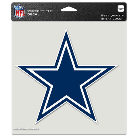 Dallas Cowboys 8" x 8" Color Decal