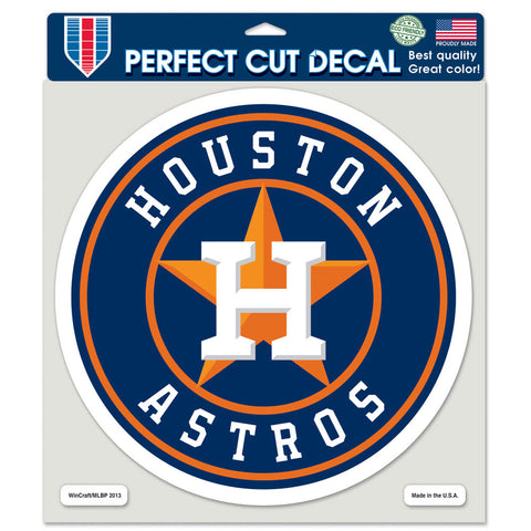 Houston Astros 8" x 8" Color Decal