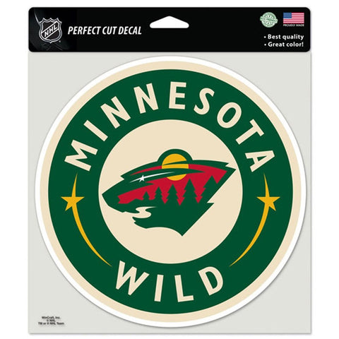 Minnesota Wild 8" x 8" Color Decal