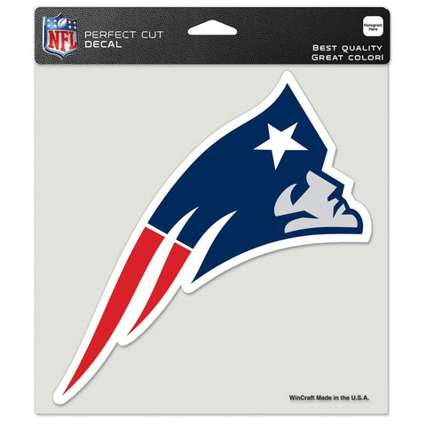 New England Patriots 8" x 8" Color Decal
