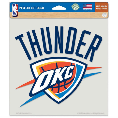 Oklahoma City Thunder 8" x 8" Color Decal