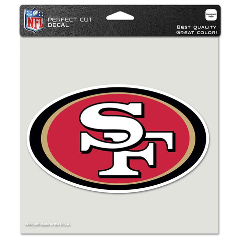 San Francisco 49ers 8" x 8" Color Decal
