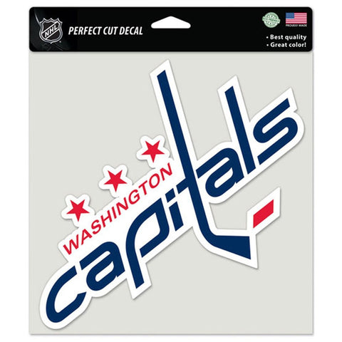 Washington Capitals 8" x 8" Color Decal