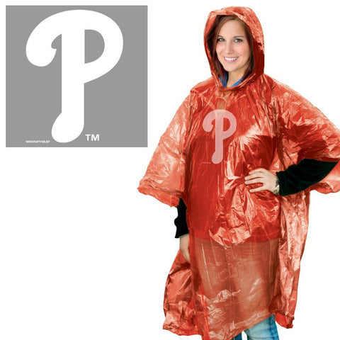 Philadelphia Phillies Adult Poncho