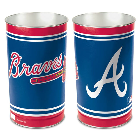 Atlanta Braves Trash Can