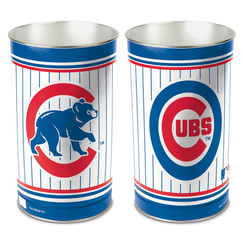 Chicago Cubs Trash Can