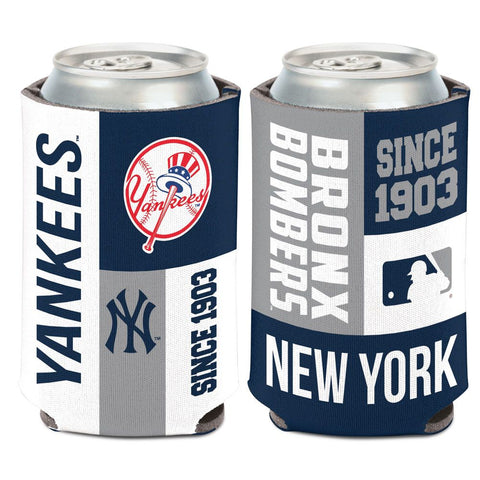 New York Yankees Color Block Can Cooler