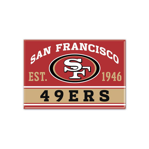 San Francisco 49ers 2.5" X 3.5" Fridge Magnet