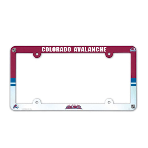 Colorado Avalanche Plastic Frame Color