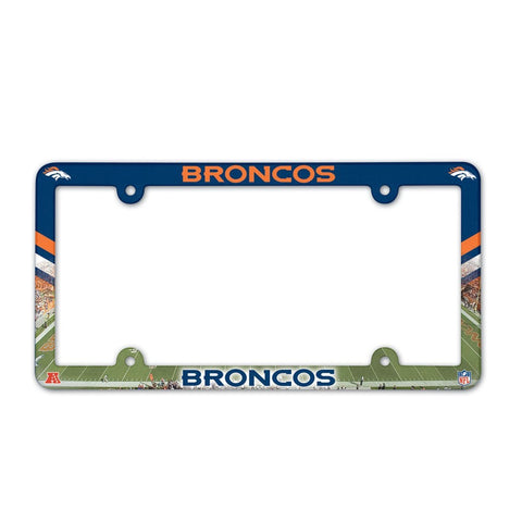 Denver Broncos Plastic Frame Color