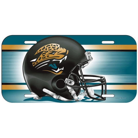 Jacksonville Jaguars Plastic License Plate