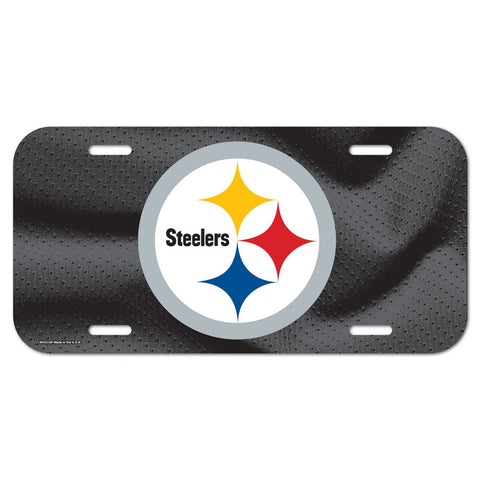 Pittsburgh Steelers Plastic License Plate