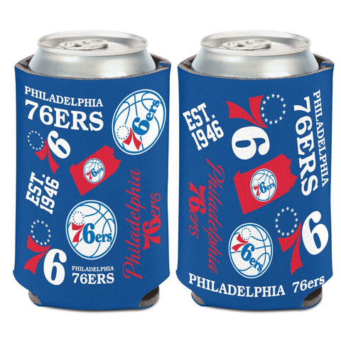 Philadelphia 76ers Scatter Can Cooler