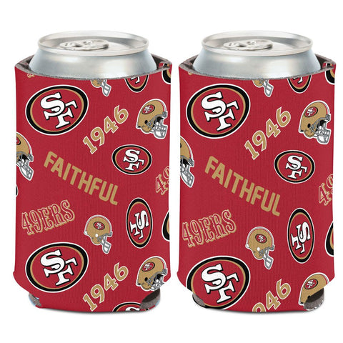 San Francisco 49ers Scatter Can Cooler