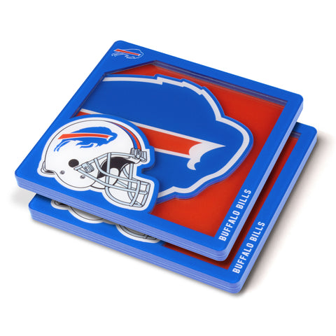 Buffalo Bills 3D Logo Series Coasters