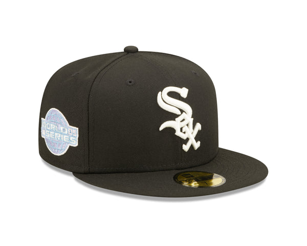 Chicago White Sox Black/Purple UV 2005 World Series Sidepatch 5950 Fitted  Hat – Fan Treasures