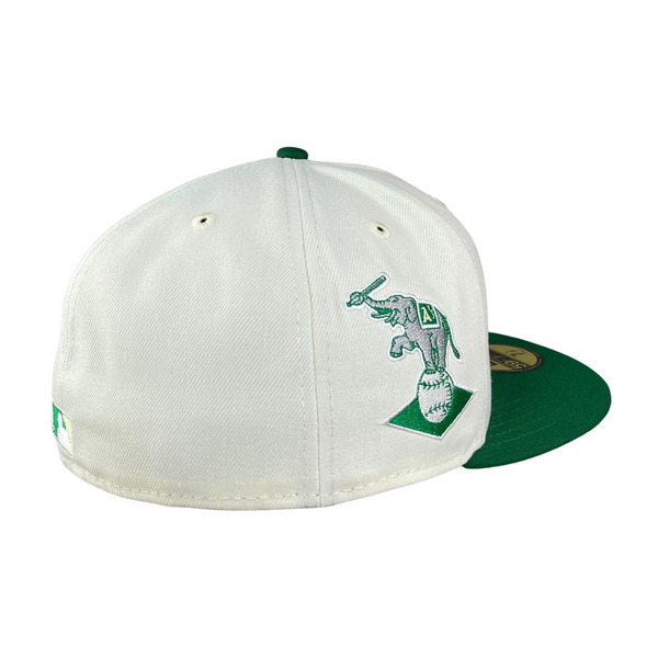 59FIFTY Kansas City Athletics Cream/Green/Yellow Stomper Elephant Patch