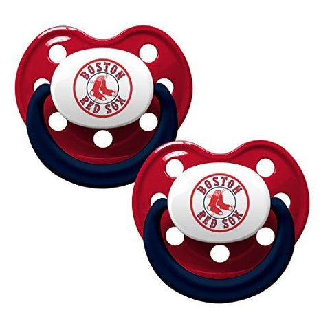 Boston Red Sox 2 Pack Baby Pacifiers