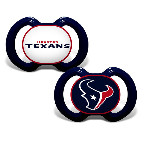Houston Texans 2 Pack Baby Pacifiers
