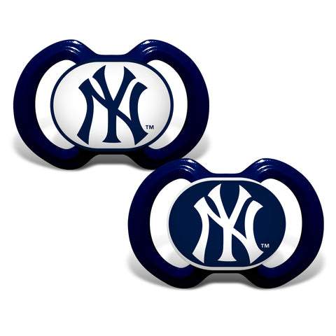 New York Yankees 2 Pack Baby Pacifiers