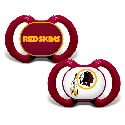 Washington Redskins 2 Pack Baby Pacifiers
