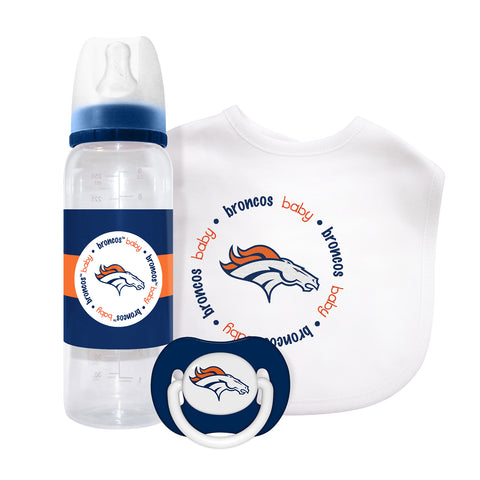 Denver Broncos Baby Gift Set