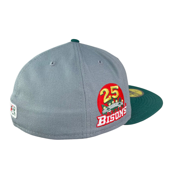 New Era Buffalo Bisons 25th Anniversary Wild Strawberry Edition 59Fifty  Fitted Hat