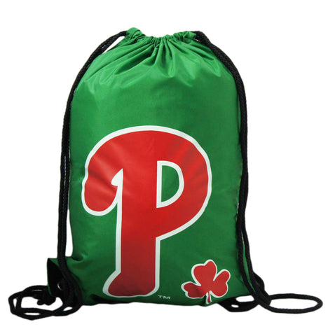 Philadelphia Phillies Drawstring Back Sack - Shamrock