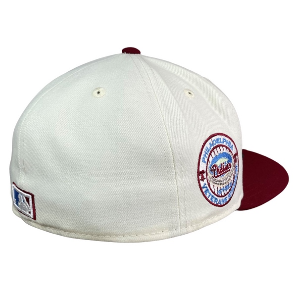 Philadelphia Phillies Chrome/Cardinal with Blue UV Vet Stadium Sidepatch  5950 Fitted Hat – Fan Treasures