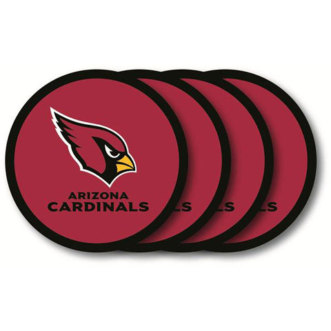 Arizona Cardinals 4 Pack Vinyl Coasters