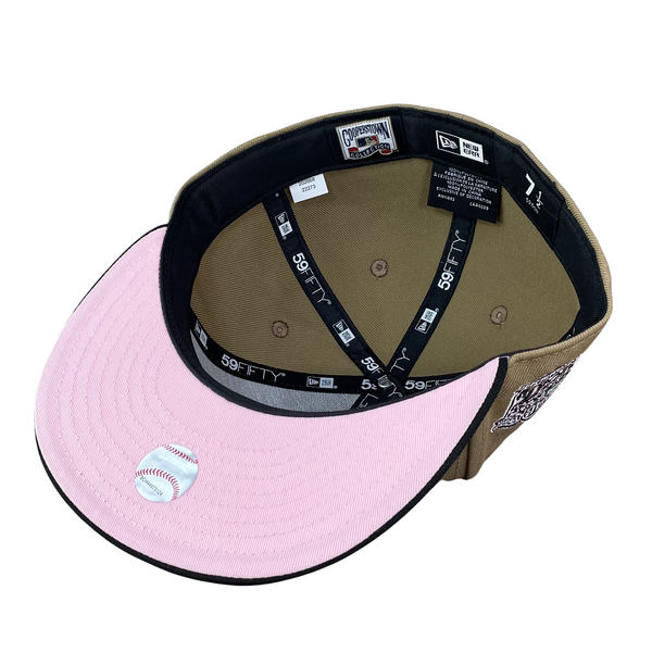 59FIFTY Los Angeles Dodgers Khaki/Black/Pink 40th Anniversary Patch – Fan  Treasures