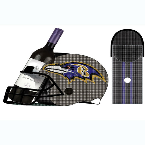 Baltimore Ravens Helmet Cork & Bottle Holder