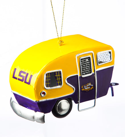 LSU Tigers Team Camper Ornament