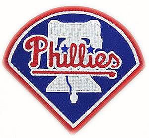 Philadelphia Phillies Embroidered Logo Sticker