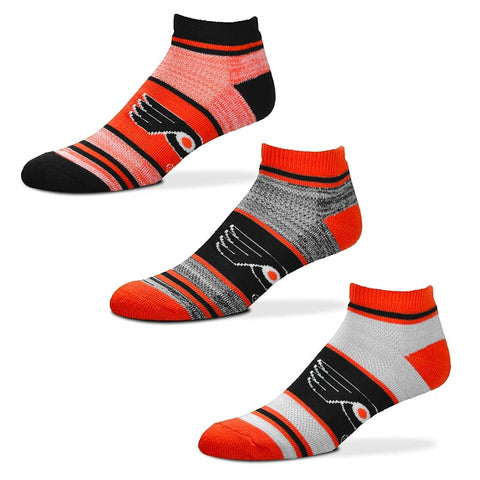 Philadelphia Flyers Triplex Heathered Socks - 3 Pack