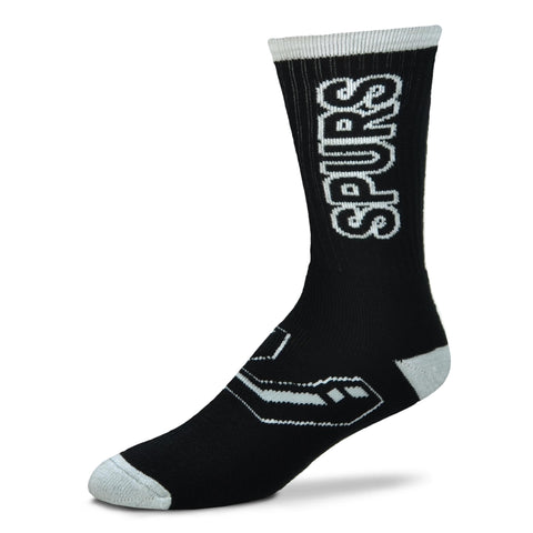 San Antonio Spurs Crush Socks - Large