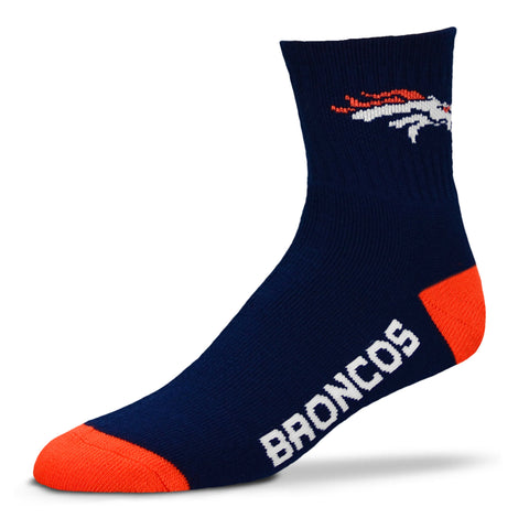 Denver Broncos Team Color Crew Socks - Youth