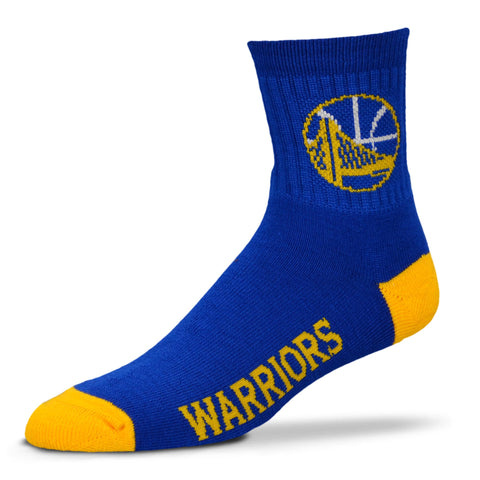 Golden State Warriors Team Color Crew Socks - Large
