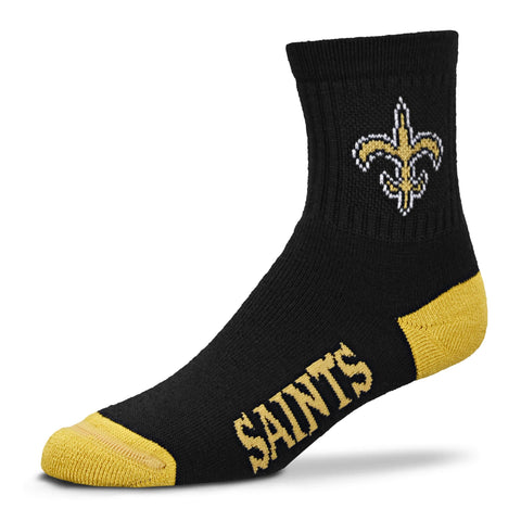 New Orleans Saints Team Color Crew Socks - Medium