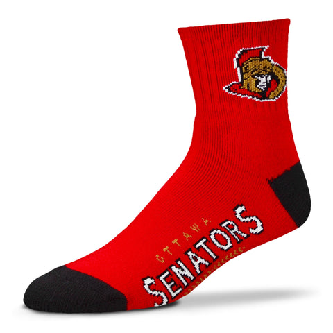 Ottawa Senators Team Color Crew Socks - Large