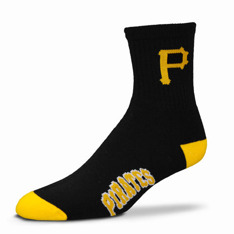 Pittsburgh Pirates Team Color Crew Socks - Large