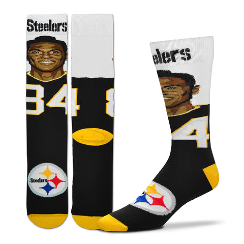 Pittsbirgh Steelers Le'Veon Bell Player Selfie Socks - Youth