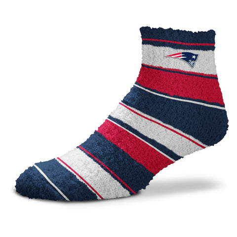 New England Patriots Skip Stripe Sleep Sock - OSFM