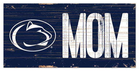 Penn State Nittany Lions Mom Wooden Sign