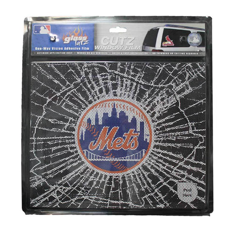 New York Mets 12" Shattered Window Film