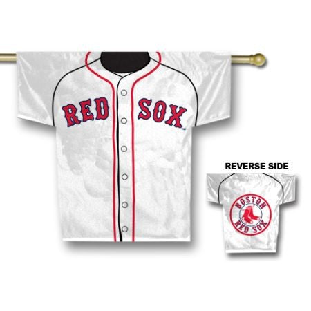 Boston Red Sox 2 Sided Jersey Flag (Domestic)