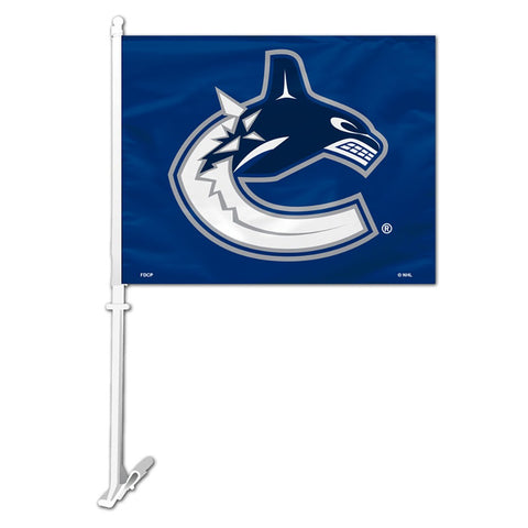 Vancouver Canucks Car Flag